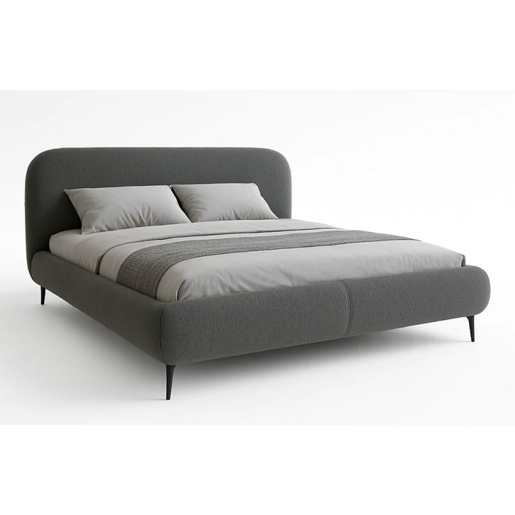 Sepro Meble POLSTERBETT Dunkelgrau Sepro Meble POLSTERBETT Dunkelgrau