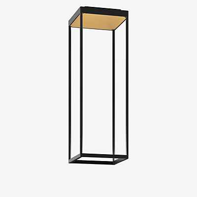 Serien Lighting Reflex² S Deckenleuchte LED, body schwarz/reflektor gold - 60 cm - 2.700 K - Dali