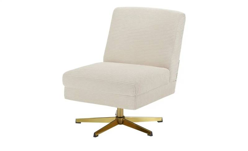 Sessel  Bedelia ¦ creme ¦ Maße (cm): B: 63 H: 87 T: 77.0 Polstermöbel > Sessel > Drehsessel - Höffner