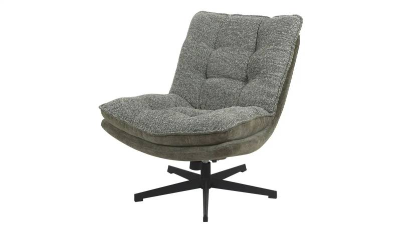 Sessel  Bezug Korpus: Flachgewebe Batari ¦ grün ¦ Maße (cm): B: 72 H: 85 T: 90.0 Polstermöbel > Sessel > Drehsessel - Möbel Kraft