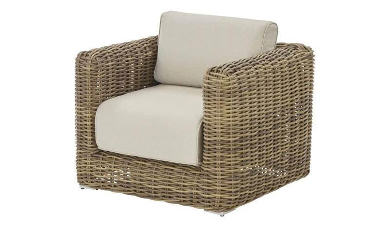 Sessel  Curacao ¦ braun ¦ Maße (cm): B: 91 H: 70 T: 89.0 Garten > Gartenmöbel > Gartensessel - Möbel Kraft