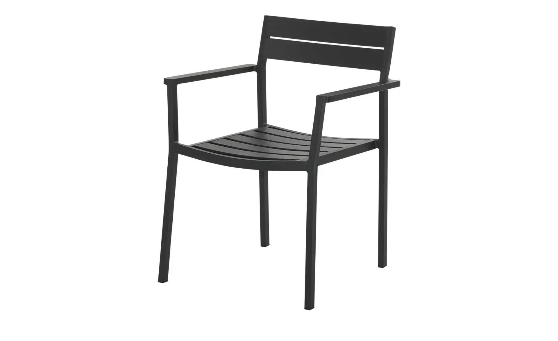 Sessel  Maryland ¦ grau ¦ Maße (cm): B: 59 H: 81 T: 58.0 Garten > Gartenmöbel > Gartenstühle - Möbel Kraft