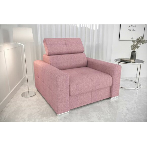 Sessel Moderner Lounge Club Wohnzimmer Modern Textil Stoff Rot Kreative Möbel