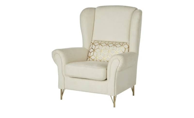 Sessel  Reybia ¦ beige ¦ Maße (cm): B: 95 H: 112 T: 92.0 Polstermöbel > Sessel > Fernsehsessel - Höffner