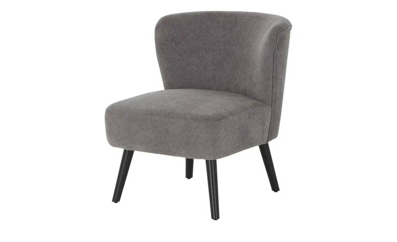 Sessel  Thessa ¦ grau ¦ Maße (cm): B: 65 H: 80 T: 78.0 Polstermöbel > Sessel > Relaxsessel - Höffner