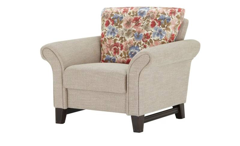 Sessel   ¦ beige ¦ Maße (cm): B: 102 H: 92 T: 92.0 Polstermöbel > Sessel > Clubsessel - Möbel Kraft