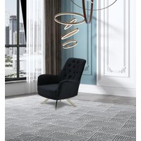 Sessel ca. 83x98x96 cm Schwarz