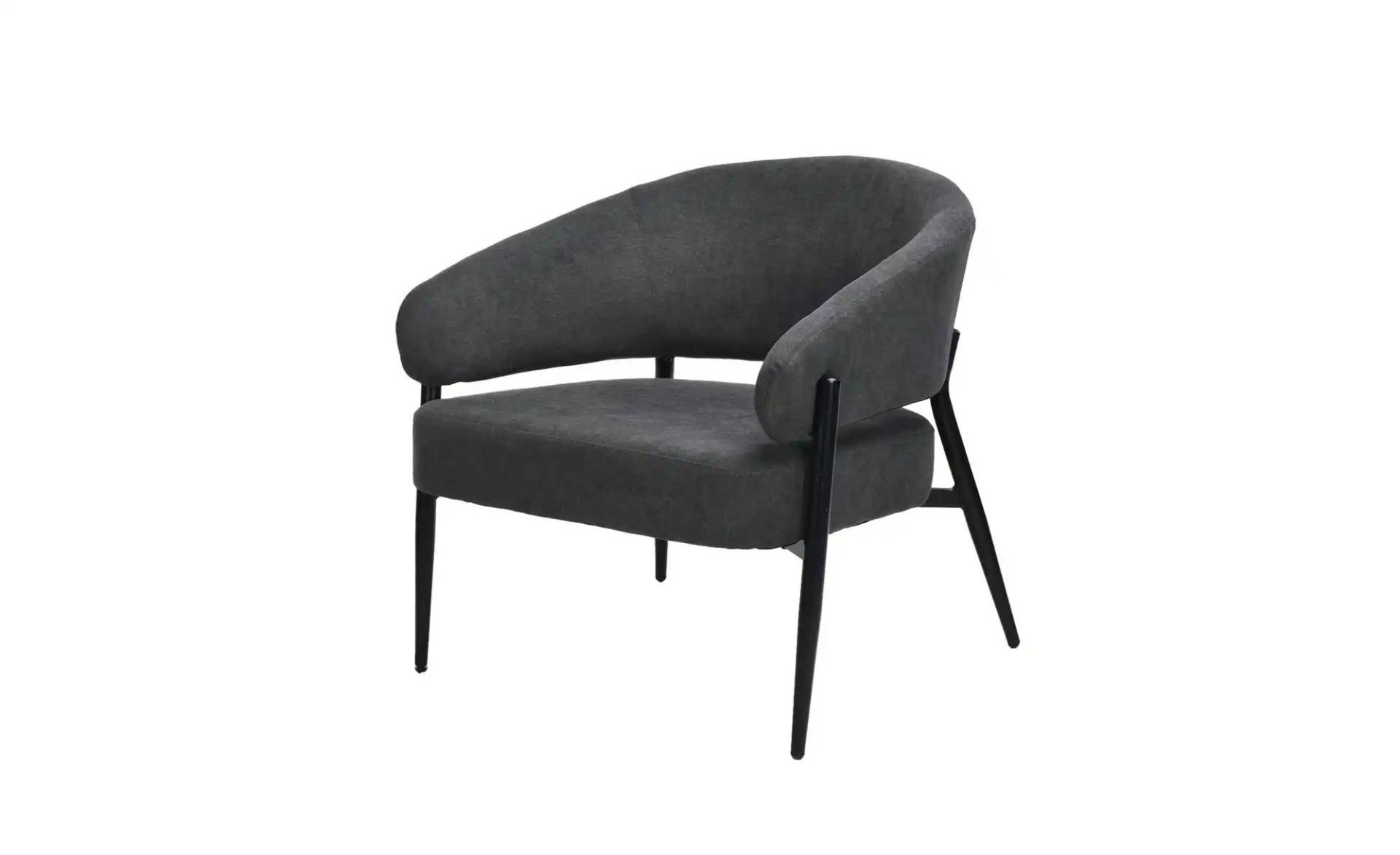 Sessel   ¦ grau ¦ Maße (cm): B: 75 H: 72,5 Polstermöbel > Sessel > Lounge Sessel - Möbel Kraft