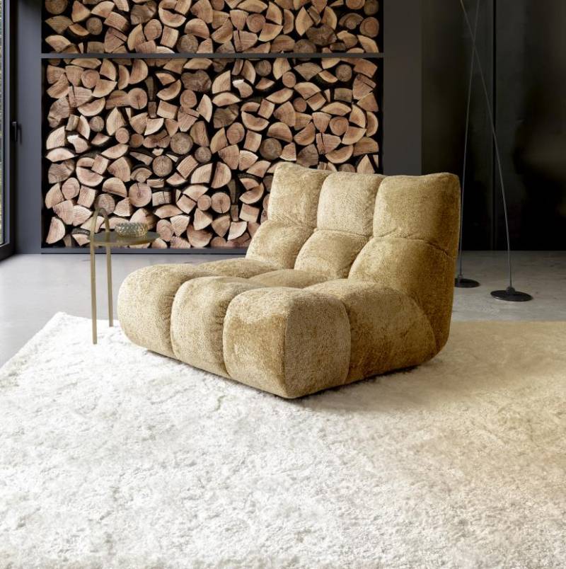 Sessel  in Stoff Shaun old gold PG: 3/8