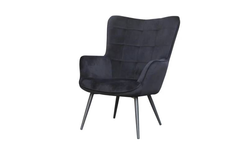 Sessel   ¦ schwarz ¦ Maße (cm): B: 72 H: 97 Polstermöbel > Sessel > Lounge Sessel - Möbel Kraft