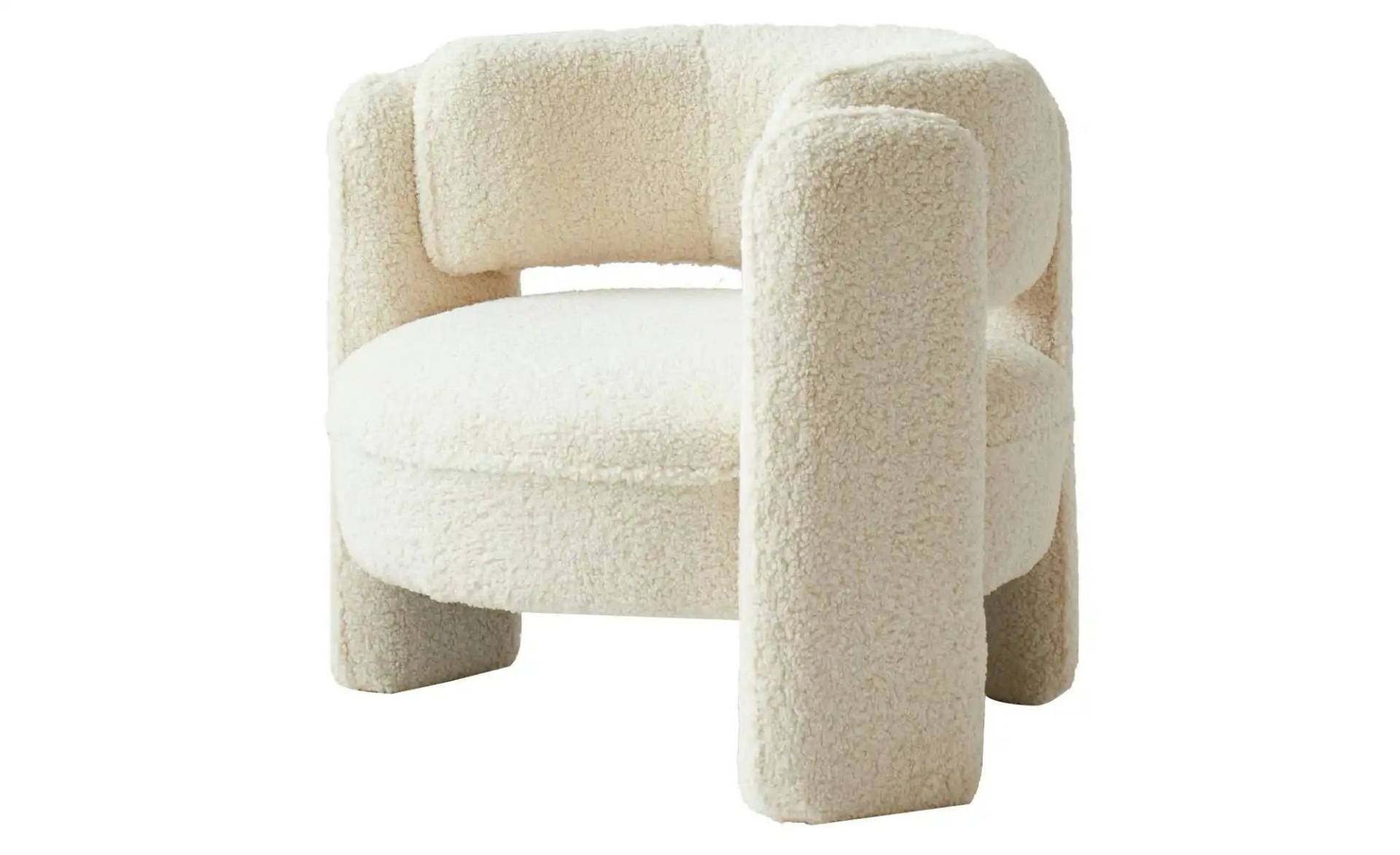 Sessel   ¦ weiß ¦ Maße (cm): B: 85 H: 71 Polstermöbel > Sessel > Polstersessel - Möbel Kraft