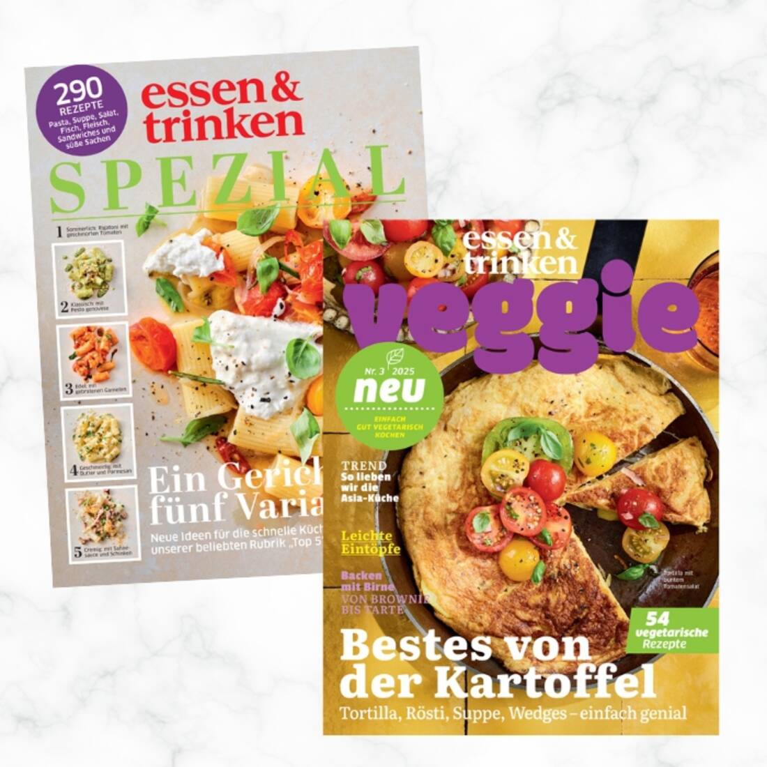 Set - essen & trinken Spezial 04/2025 + essen & trinken Veggie 03/2025 Set - essen & trinken Spezial 04/2025 + essen & trinken Veggie 03/2025