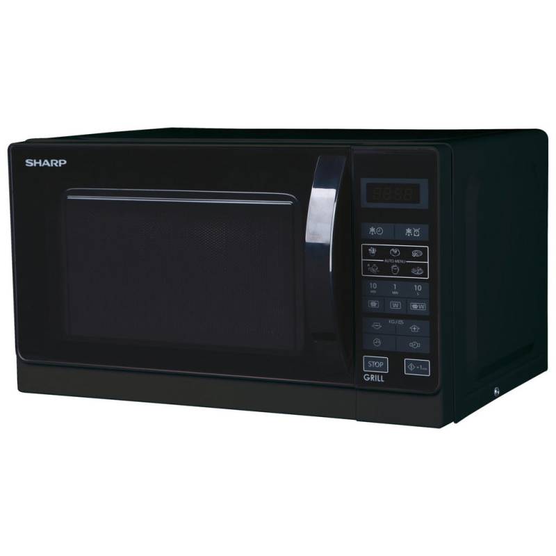 Sharp MIKROWELLE Schwarz