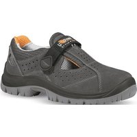 U.power Sicherheitssandale magic Gr.46 grau Leder S1P src EN20345 - BC30335-46 von U-POWER