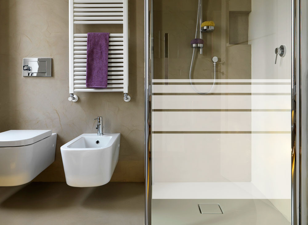 Sichtschutzfolie Dusche G092