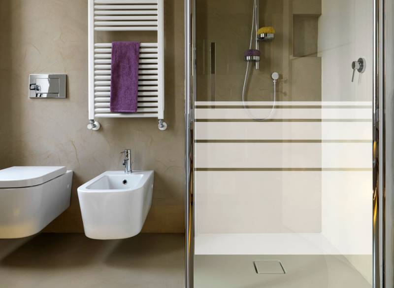 Sichtschutzfolie Dusche G092