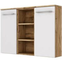 Sideboard 90 LIVORNO von Held Möbel Wotan Eiche / Weiß matt