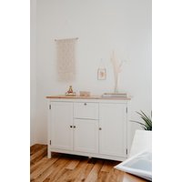 Sideboard BERGEN 57 von Finori Weiß / Artisan Oak