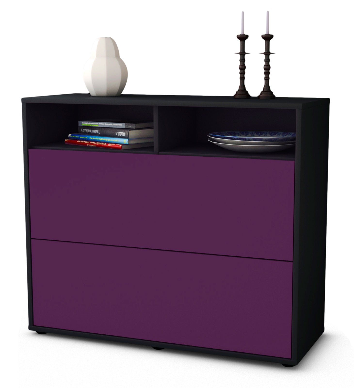 Sideboard Cosma, Lila (92x79x35cm)