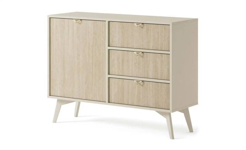 Sideboard  Firr ¦ beige ¦ Maße (cm): B: 106,1 H: 80,6 Kommoden & Sideboards > Sideboards - Höffner