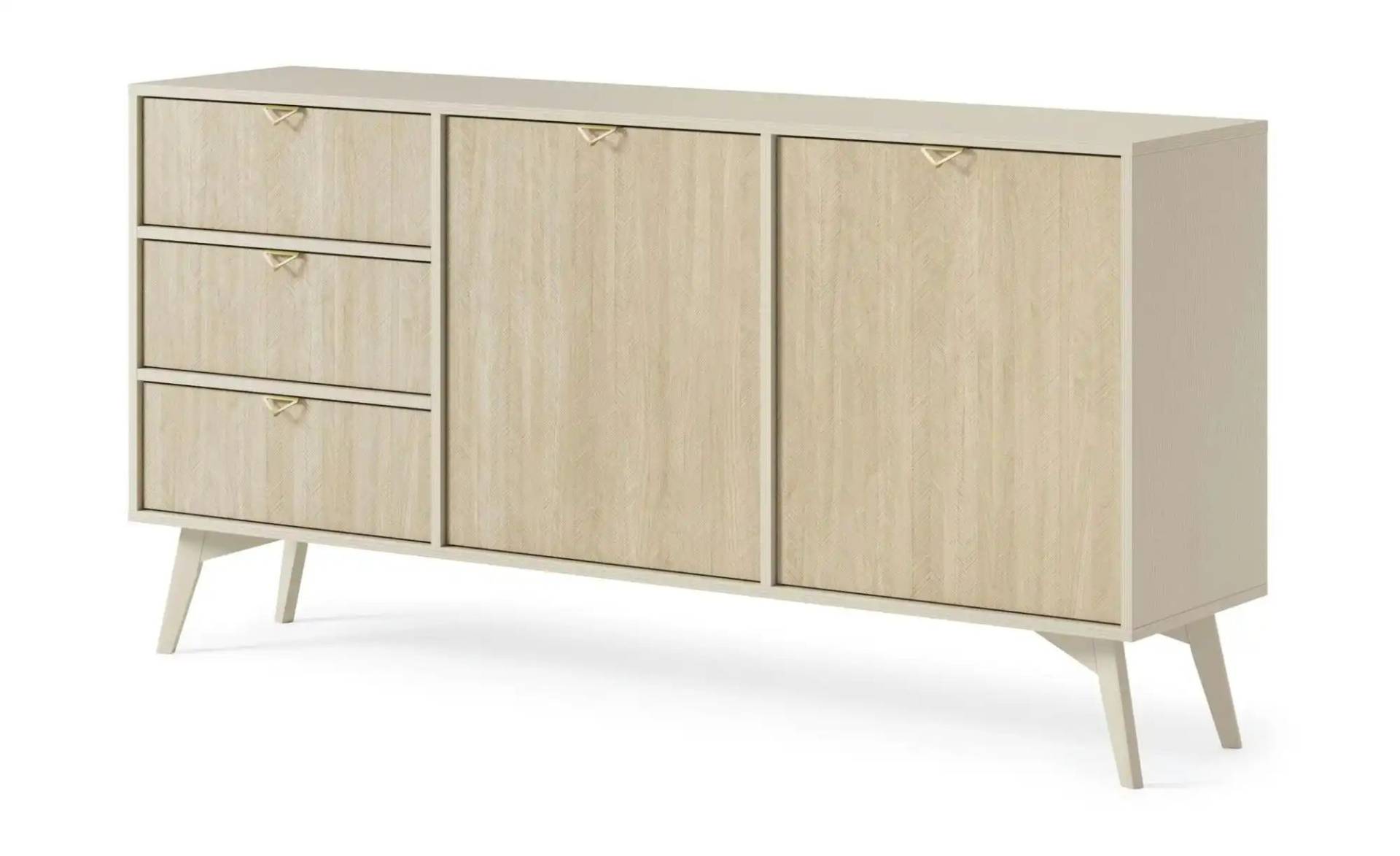 Sideboard  Firr ¦ beige ¦ Maße (cm): B: 158,3 H: 80,6 Kommoden & Sideboards > Sideboards - Höffner