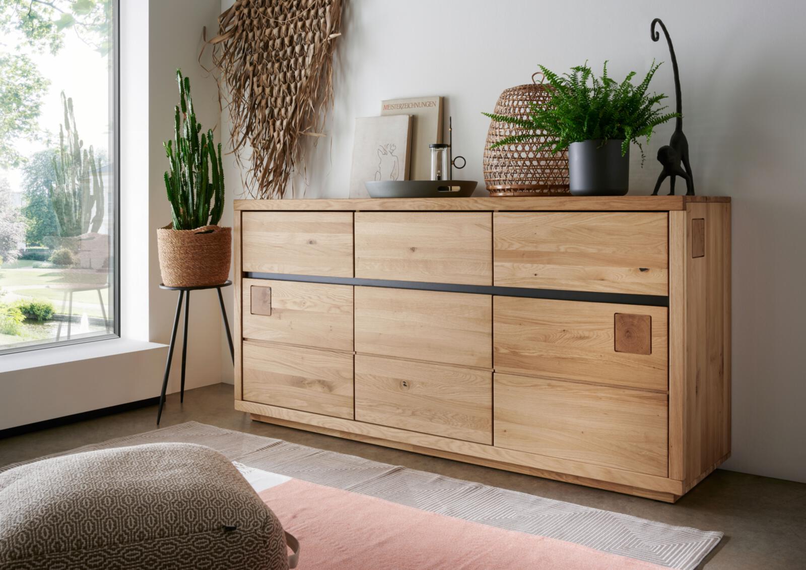 Sideboard II  in Wildeiche massiv geölt