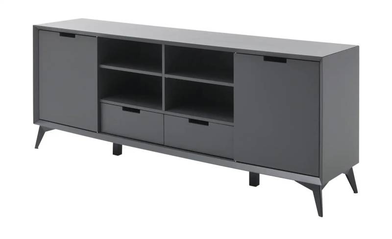 Sideboard  Netro ¦ grau ¦ Maße (cm): B: 180 H: 73 T: 40.0 Kommoden & Sideboards > Sideboards - Höffner