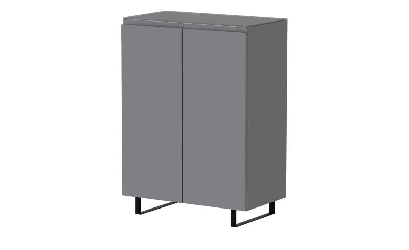 Sideboard  Nicolo ¦ grau ¦ Maße (cm): B: 80 H: 110 T: 45.0 Kommoden & Sideboards > Sideboards - Höffner
