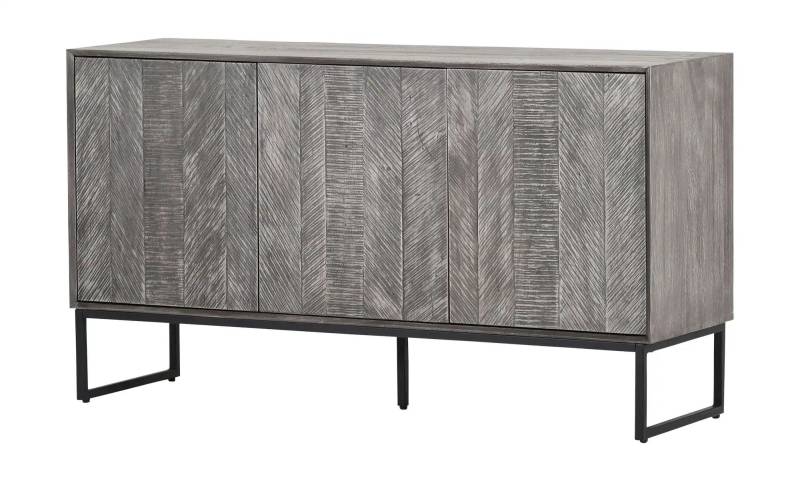 Sideboard  Rack ¦ grau ¦ Maße (cm): B: 140 H: 78 T: 42.0 Kommoden & Sideboards > Sideboards - Höffner
