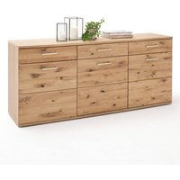 Sideboard SAMARA-05 Ess- und Wohnzimmer Anrichte aus Asteiche Bianco massiv - B/H/T: 180/78/44cm