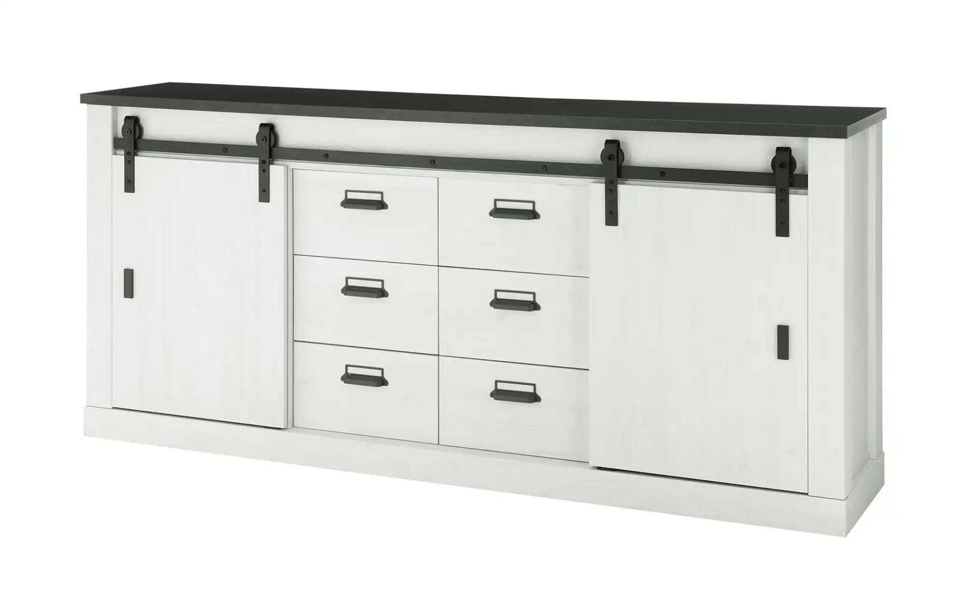Sideboard  Sintra ¦ weiß ¦ Maße (cm): B: 200 H: 90 T: 42.0 Kommoden & Sideboards > Sideboards - Höffner