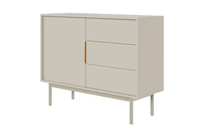 Sideboard  Viviaro ¦ beige ¦ Maße (cm): B: 104 H: 82 Kommoden & Sideboards > Sideboards - Höffner