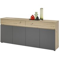 Sideboard inkl. Beleuchtung LILLE von Bega HBZ Artisan Eiche/ Anthrazit