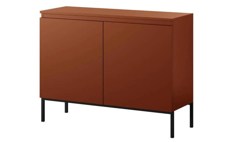 Sideboard   ¦ rot ¦ Maße (cm): B: 100 H: 77 Kommoden & Sideboards > Sideboards - Möbel Kraft