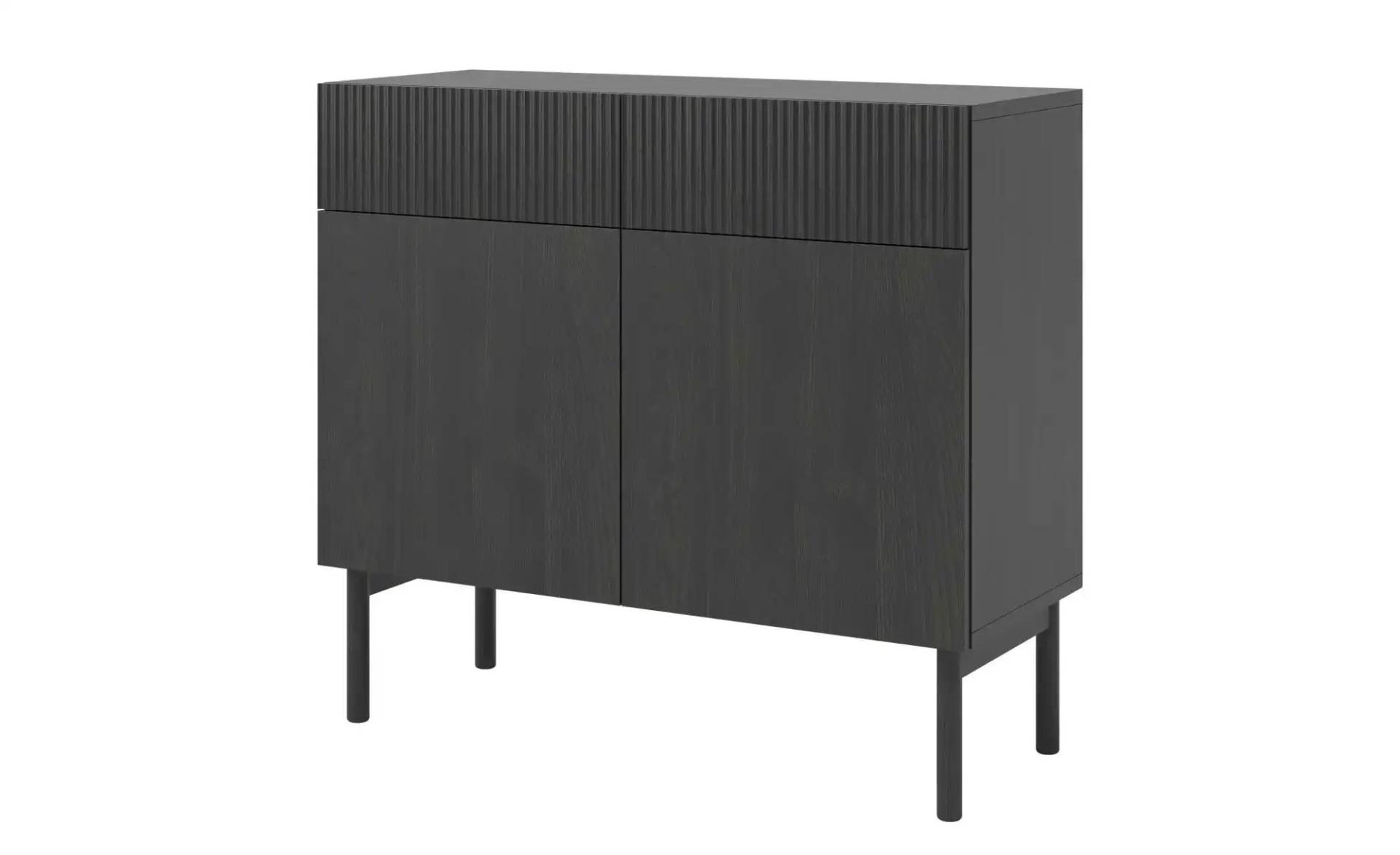 Sideboard  Noelie ¦ schwarz ¦ Maße (cm): B: 100 H: 90,6 T: 38.0 Kommoden & Sideboards > Sideboards - Höffner