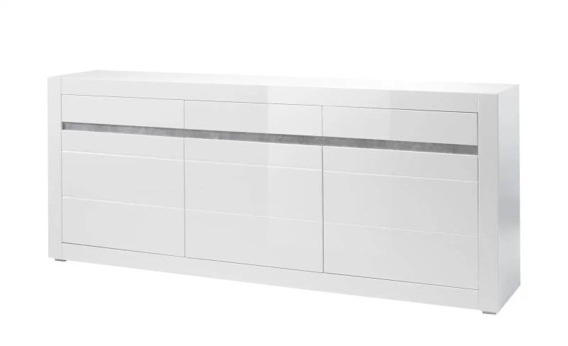Sideboard  Suavo ¦ weiß ¦ Maße (cm): B: 217 H: 90 T: 42.0 Kommoden & Sideboards > Sideboards - Höffner