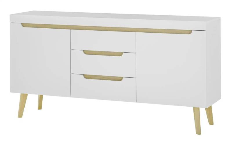 Sideboard  Malaren ¦ weiß ¦ Maße (cm): B: 160 H: 83 Kommoden & Sideboards > Sideboards - Höffner