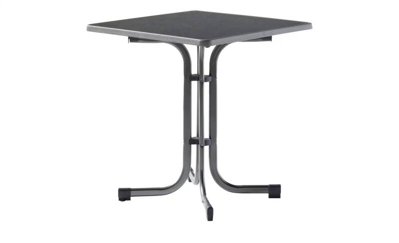 Sieger Boulevard-Klapptisch  Mecalit ¦ grau ¦ Maße (cm): B: 70 H: 72 Garten > Gartenmöbel > Gartentische - Höffner