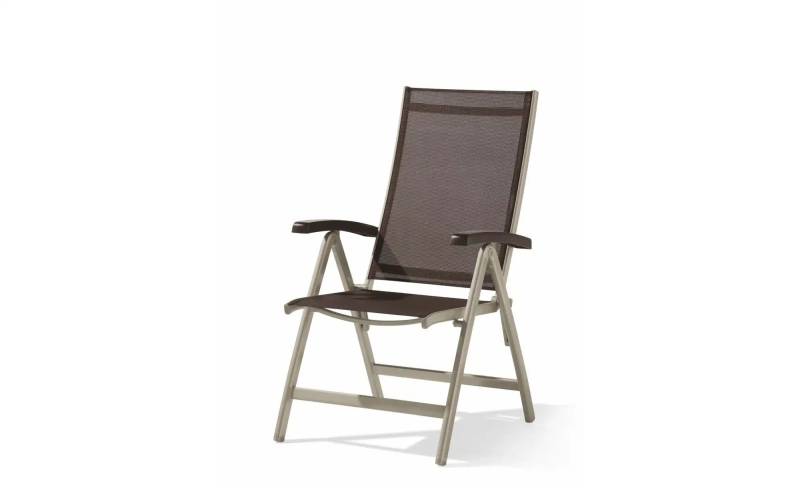 Sieger Klappsessel   ¦ braun ¦ Maße (cm): B: 62 H: 109 Garten > Gartenmöbel > Gartenstühle - Möbel Kraft