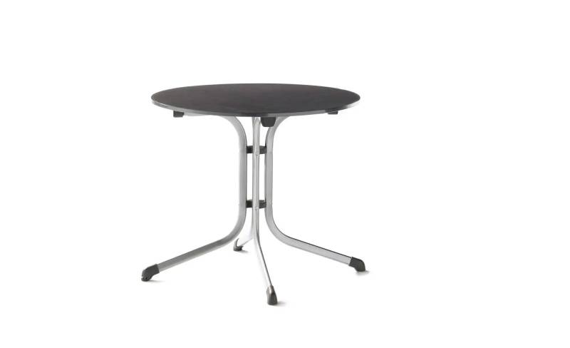 Sieger Klapptisch   ¦ grau ¦ Maße (cm): B: 85 H: 73  Ø: 85