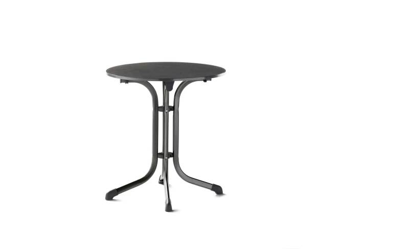 Sieger Klapptisch   ¦ schwarz ¦ Maße (cm): B: 68 H: 72  Ø: 68