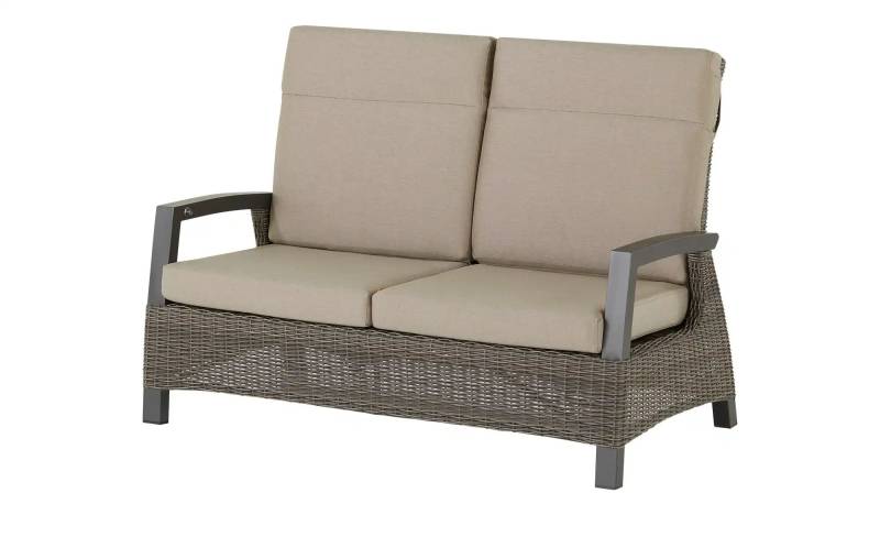 Siena Garden Lounge-Sofa 2-sitzig  Corido ¦ grau ¦ Maße (cm): B: 146 H: 101 T: 83.0 Garten > Gartenmöbel nach Materialien > Polyrattan-Gartenmöbel - Möbel Kraft