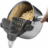 Silikon Topfsieb Küchensieb Nudelsieb Abgießsieb Abgießhilfe Sieb mit Clip Zubehör Kompatibel mit Thermomix TM5 TM6 TM31 Küchenmaschine und MCC Silikon Topfsieb Küchensieb Nudelsieb Abgießsieb Abgießhilfe Sieb mit Clip Zubehör Kompatibel mit Thermomix TM5 TM6 TM31 Küchenmaschine und MCC