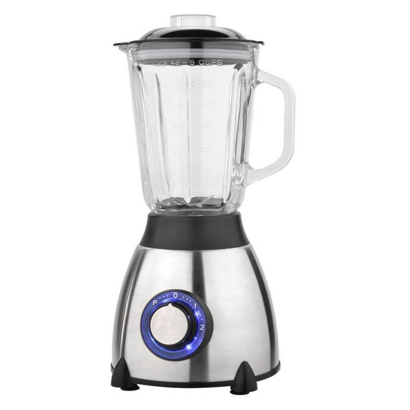 Silva Homeline STANDMIXER Schwarz, Edelstahl, Transparent