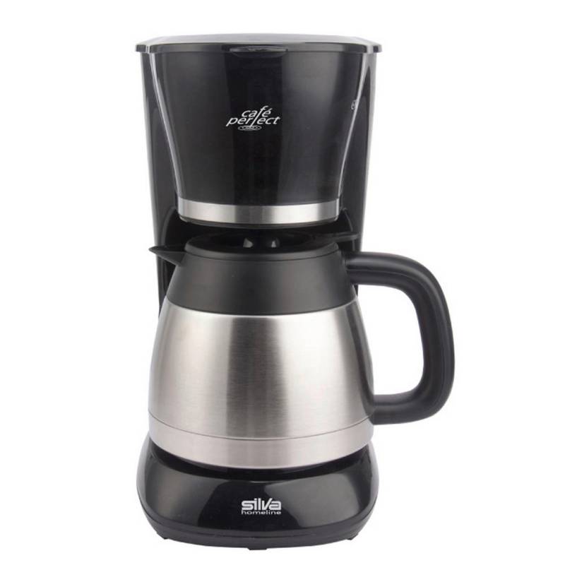 Silva Homeline THERMO-KAFFEEMASCHINE Schwarz, Edelstahl