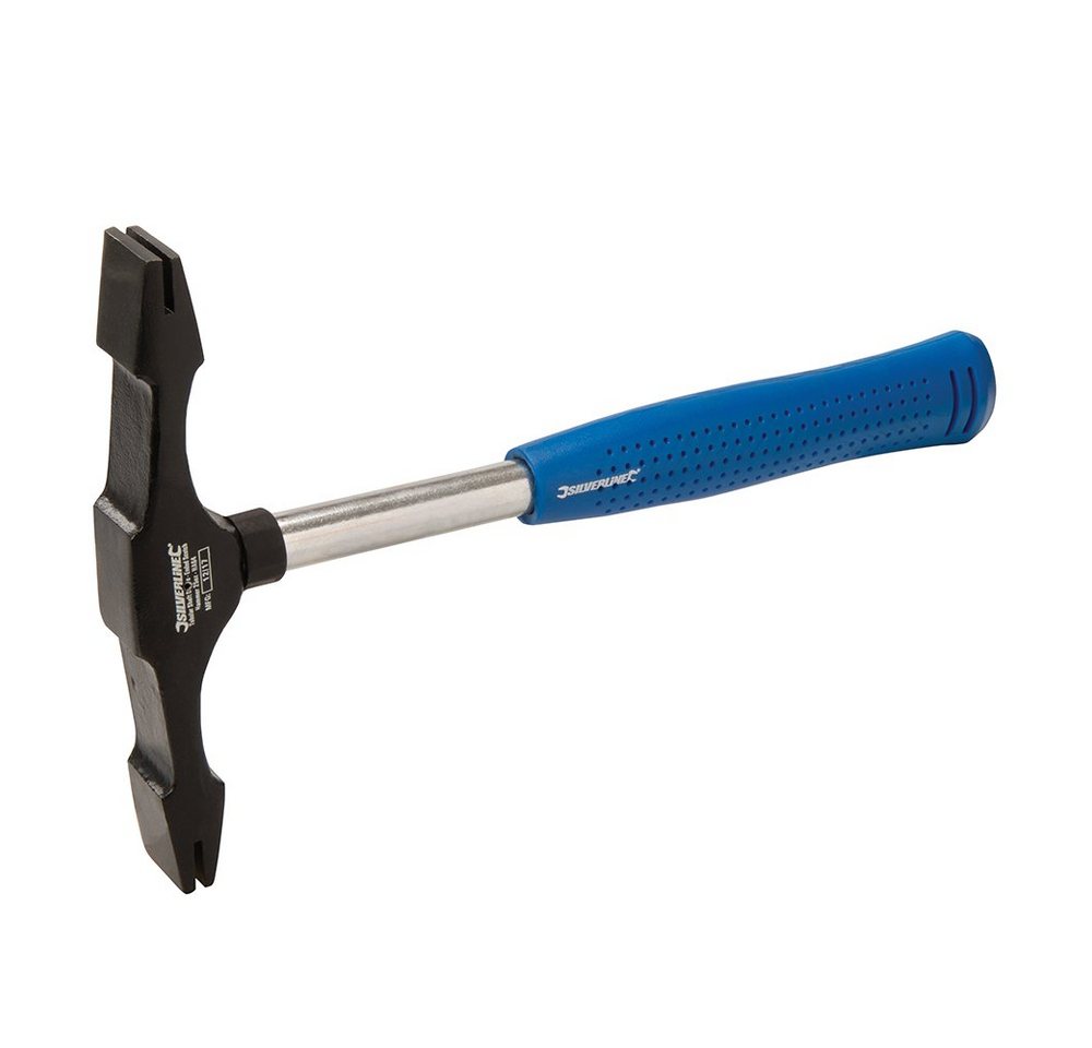 Plattenverlegehammer Mörtelhammer mit zwei Pinnen und Stahlrohrstiel 709 g Plattenverlegehammer Mörtelhammer mit zwei Pinnen und Stahlrohrstiel 709 g von OTTO