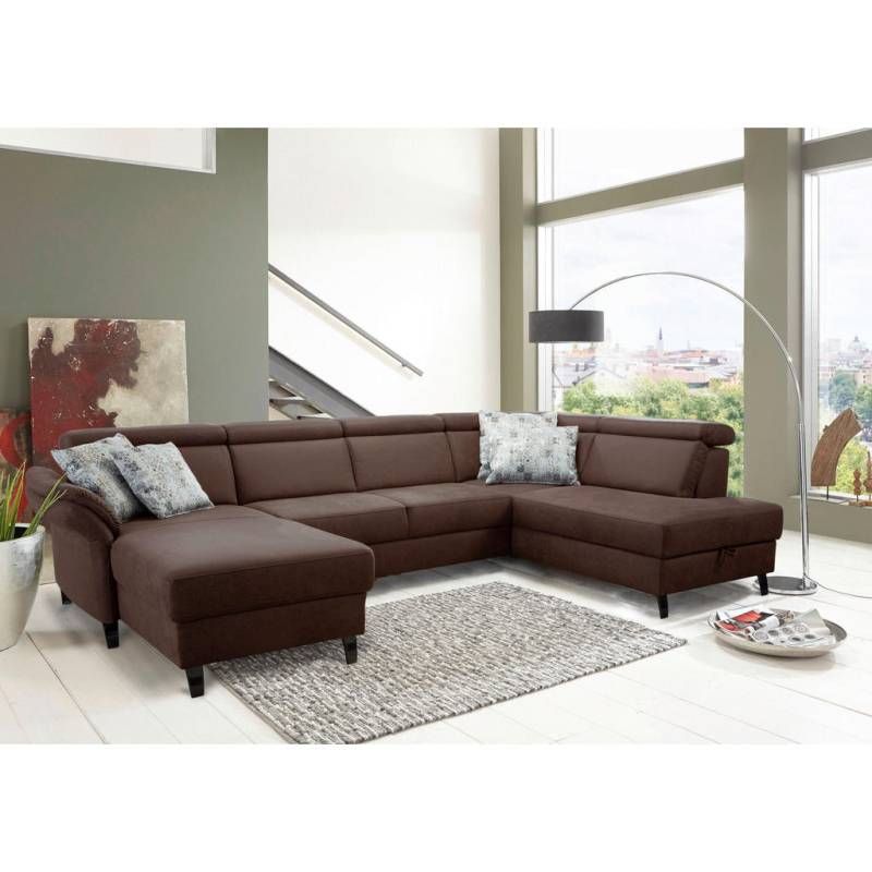 Sit & More WOHNLANDSCHAFT Cognac