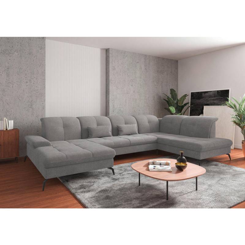 Sit & More WOHNLANDSCHAFT Hellgrau