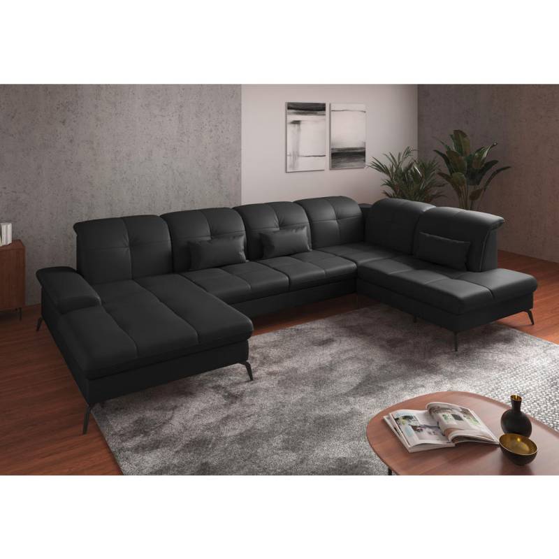 Sit & More WOHNLANDSCHAFT Schwarz