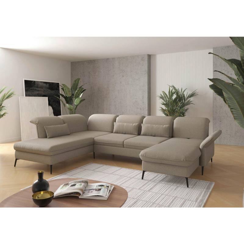 Sit & More WOHNLANDSCHAFT Taupe